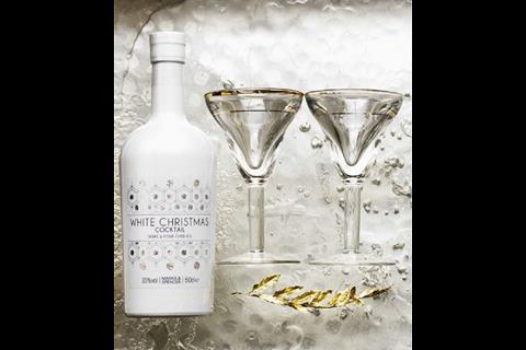White christmas cocktail, 50cl, £12.00